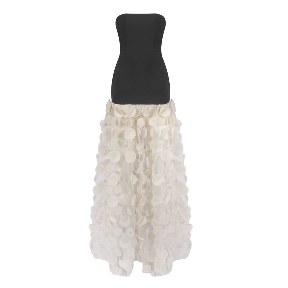 LISA STRAPLESS SLEEVELESS DRESS GOWN