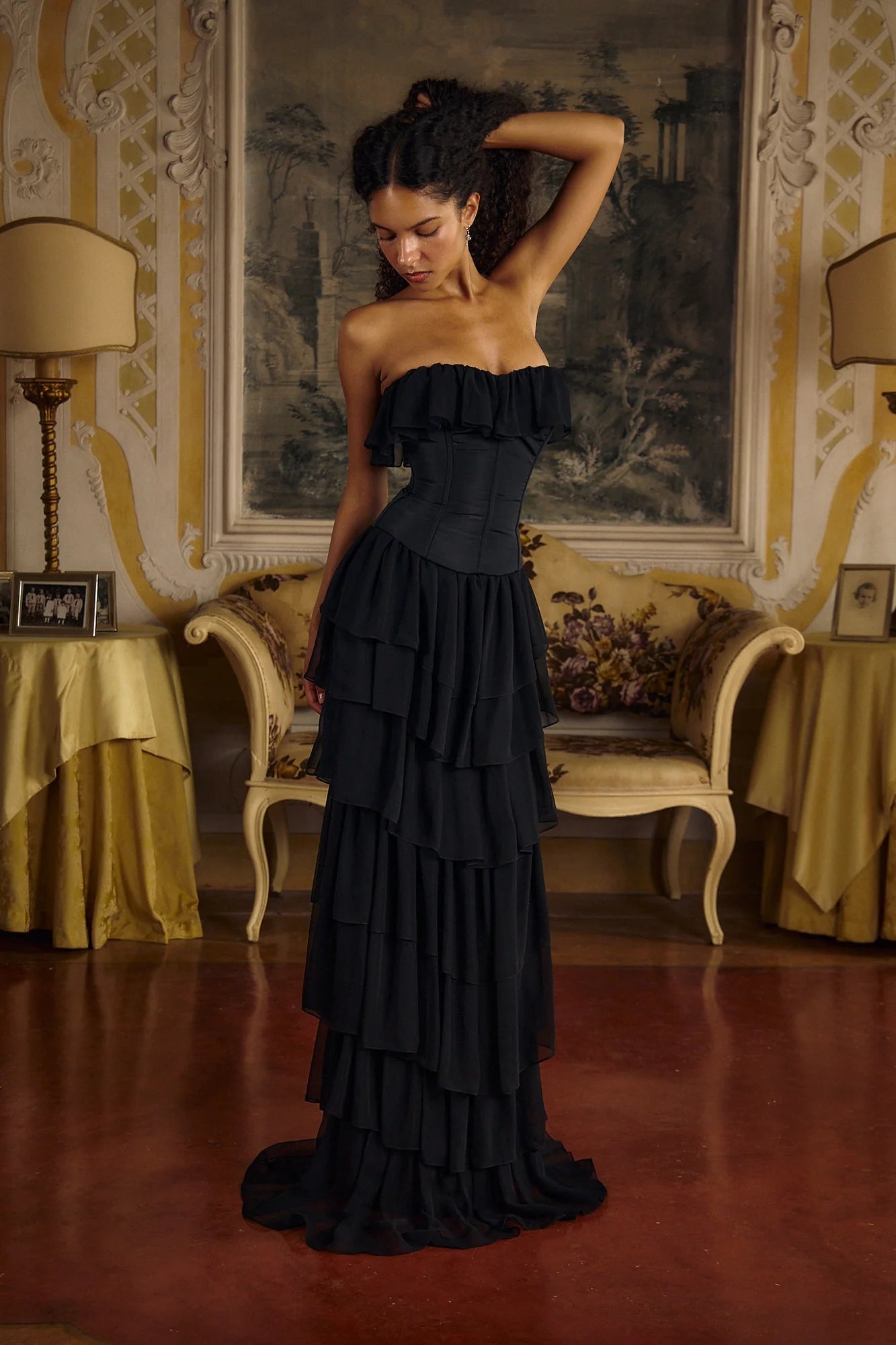POPPY STRAPLESS DRESS SET