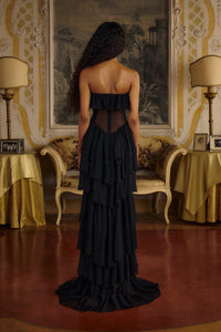 POPPY STRAPLESS DRESS SET
