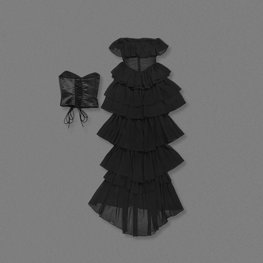 POPPY STRAPLESS DRESS SET