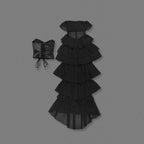 POPPY STRAPLESS DRESS SET