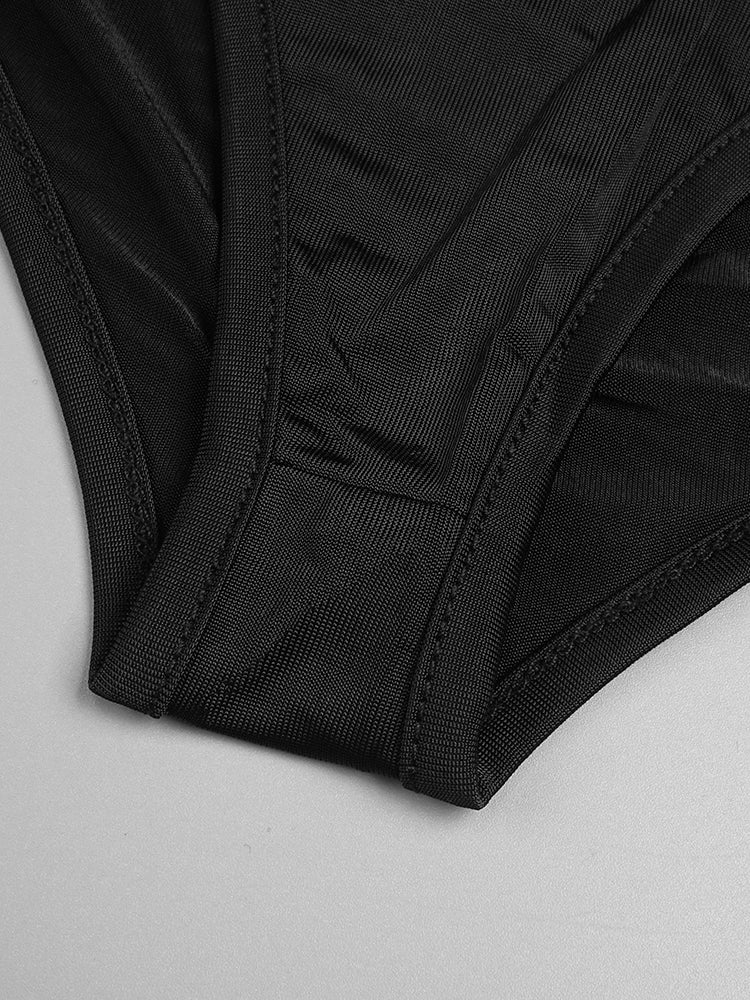 WREN BLACK CUT OUT DESIGN LACE MAXI DRESS