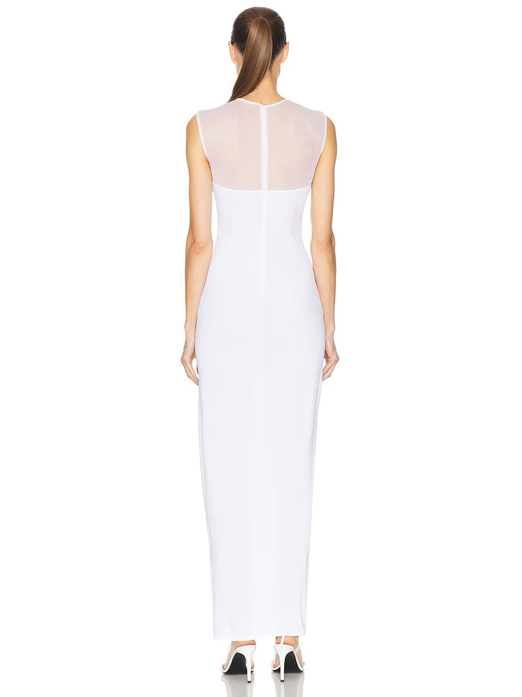 NIXY MESH LONG DRESS