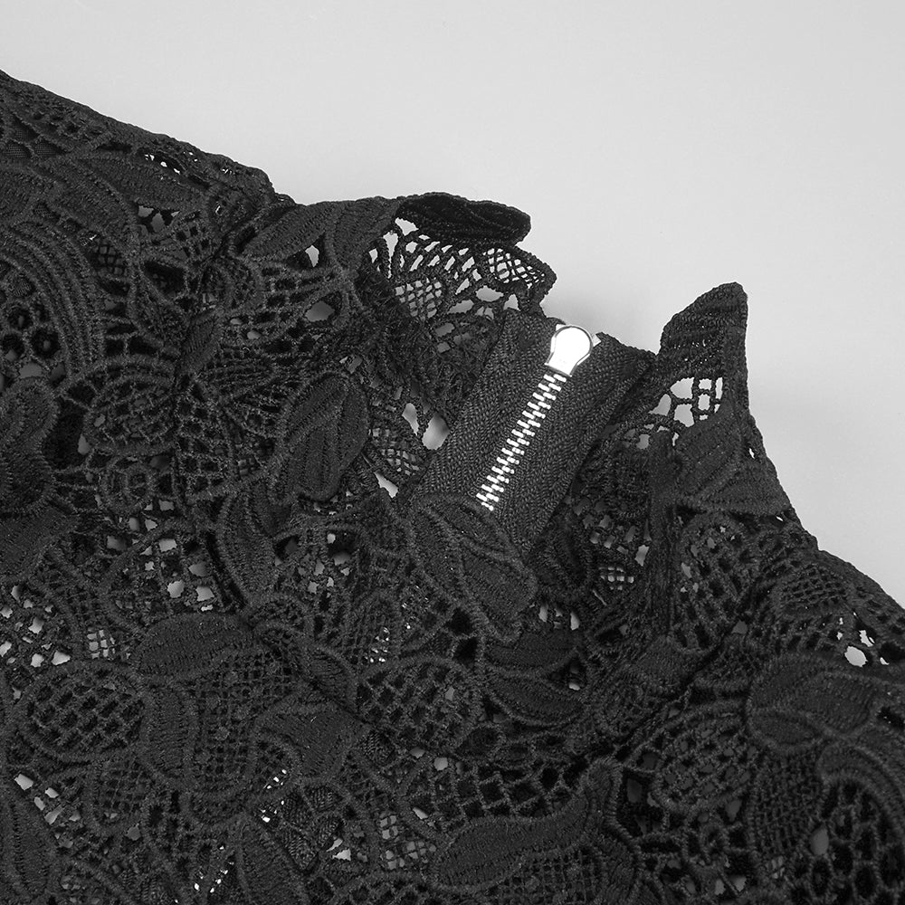 ANDREEA BLACK LACE 2-PIECE SET