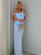 JOCELYN ONE SHOULDER MAXI DRESS