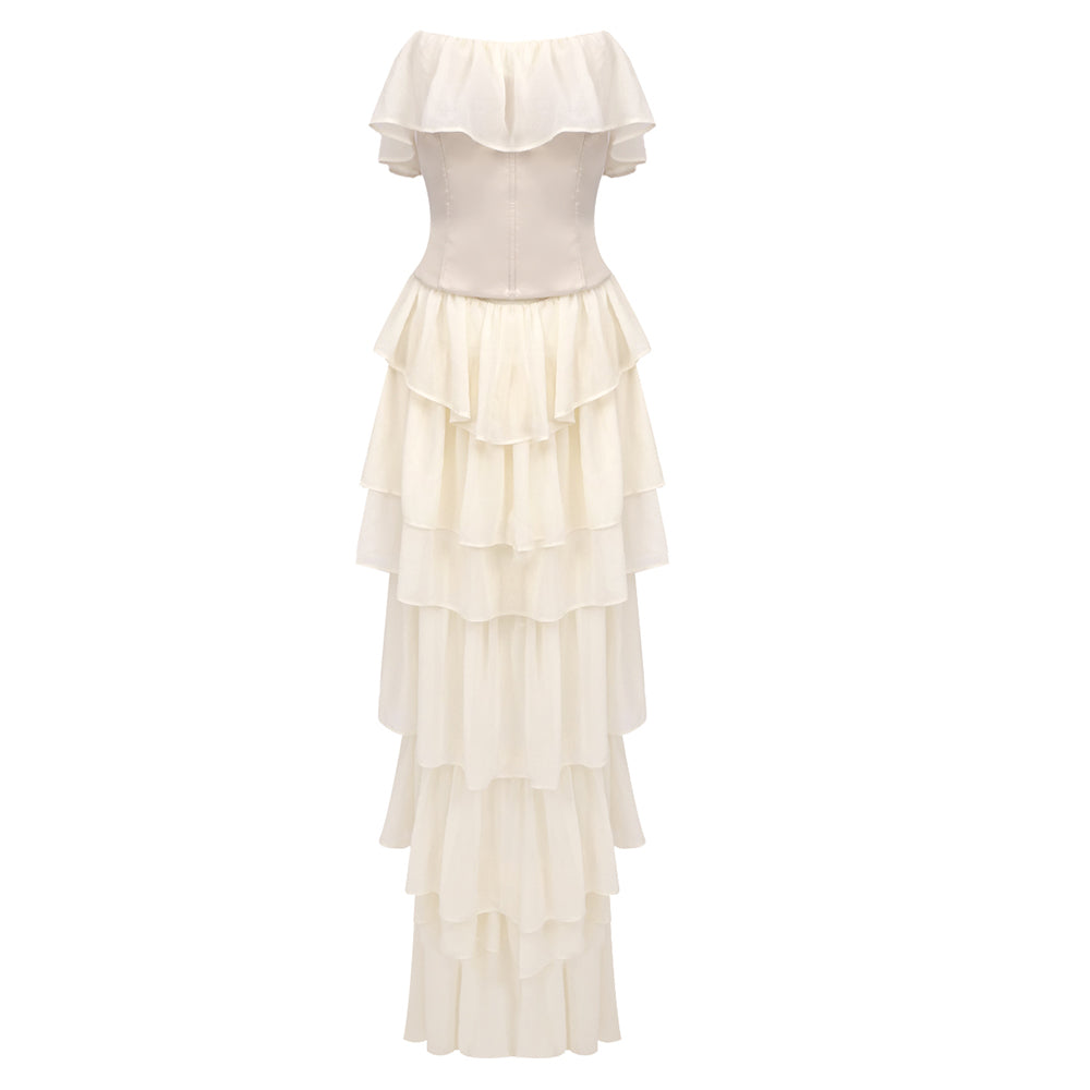 POPPY STRAPLESS DRESS SET