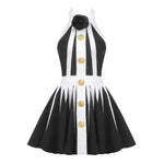 Charger l&#39;image dans la galerie, LUDDIA STEREO BUTTON MNI DRESS
