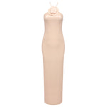 Load image into Gallery viewer, LOVIEE FLOWER SEQUIN MAXI DRESS
