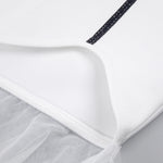 Charger l&#39;image dans la galerie, Giaana White Strapless Bandage Dress

