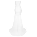 Giaana White Strapless Bandage Dress