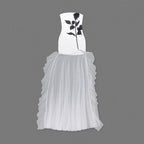 Giaana White Strapless Bandage Dress