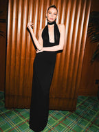 BIANA MESH LONG DRESS