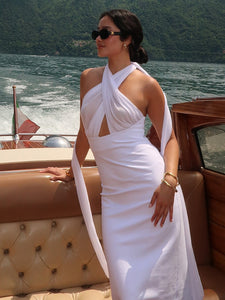 BIANA MESH LONG DRESS