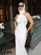 BIANA MESH LONG DRESS