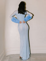 Load image into Gallery viewer, PETRA TURTLENECK MAXI DRESS
