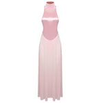 Load image into Gallery viewer, SANDRA HIGH NECK MAXI DRESS
