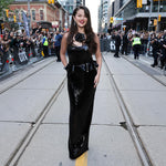 Charger l&#39;image dans la galerie, LISA HALTER SLEEVELESS SEQUIN LONG DRESS
