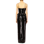 Charger l&#39;image dans la galerie, LISA HALTER SLEEVELESS SEQUIN LONG DRESS
