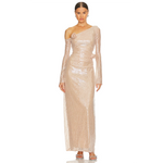 Charger l&#39;image dans la galerie, EMMA  MESH LONG SLEEVE DRESS
