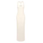 JENNY SEQUIN SLEEVELESS LONG MAXI DRESS