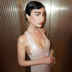 Charger l&#39;image dans la galerie, JENNY SEQUIN SLEEVELESS LONG DRESS
