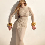 Charger l&#39;image dans la galerie, VIVIN MESH  LONG DRESS

