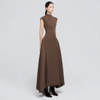 CINDY FASHION SLEEVELESS LONG DRESS