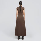 CINDY FASHION SLEEVELESS LONG DRESS