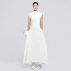 CINDY FASHION SLEEVELESS LONG DRESS
