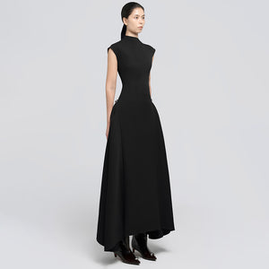 CINDY FASHION SLEEVELESS LONG DRESS
