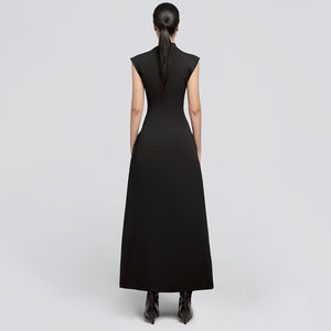 CINDY FASHION SLEEVELESS LONG DRESS