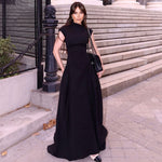 Carregar imagem no visualizador da galeria, CINDY FASHION SLEEVELESS LONG DRESS
