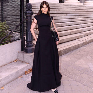 CINDY FASHION SLEEVELESS LONG DRESS