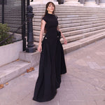 Carregar imagem no visualizador da galeria, CINDY FASHION SLEEVELESS LONG DRESS
