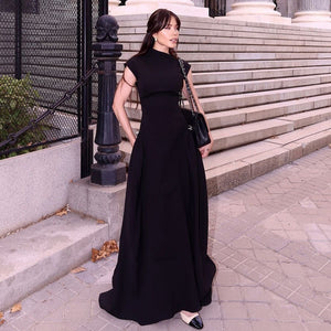 CINDY FASHION SLEEVELESS LONG DRESS