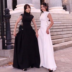 CINDY FASHION SLEEVELESS LONG DRESS