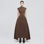 Carregar imagem no visualizador da galeria, CINDY FASHION SLEEVELESS LONG DRESS
