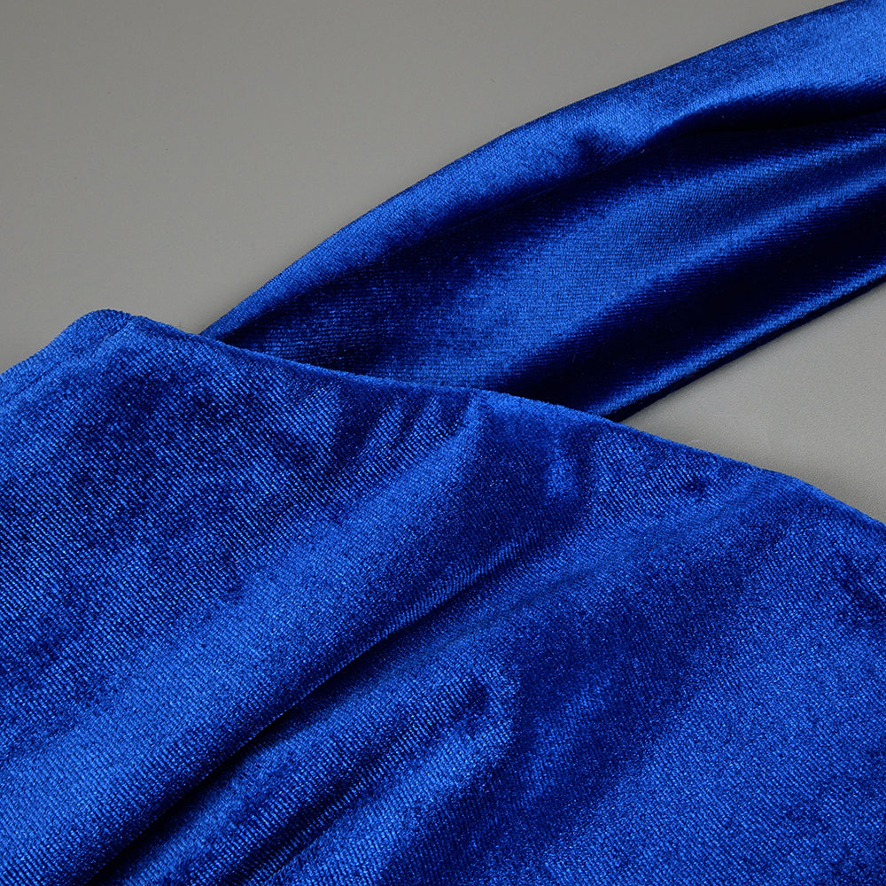 CRISTINA BLUE SLEEVELESS LONG DRESS