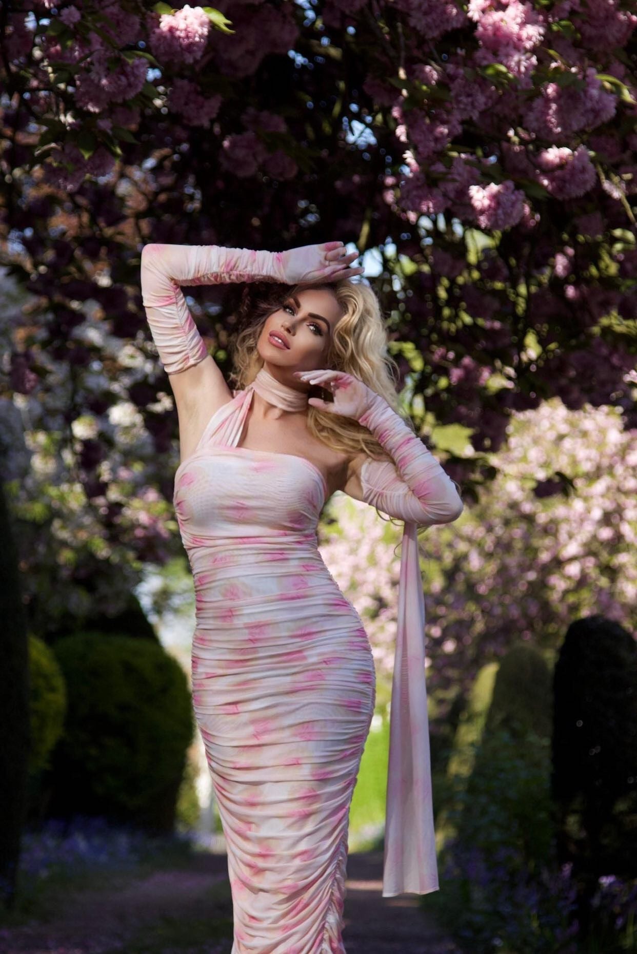 YADIRA FLORAL LONG DRESS