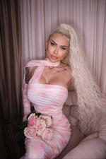 Charger l&#39;image dans la galerie, YADIRA FLORAL LONG DRESS

