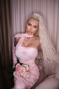 YADIRA FLORAL LONG DRESS
