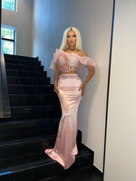 Charger l&#39;image dans la galerie, YARA PINK DRESS SET
