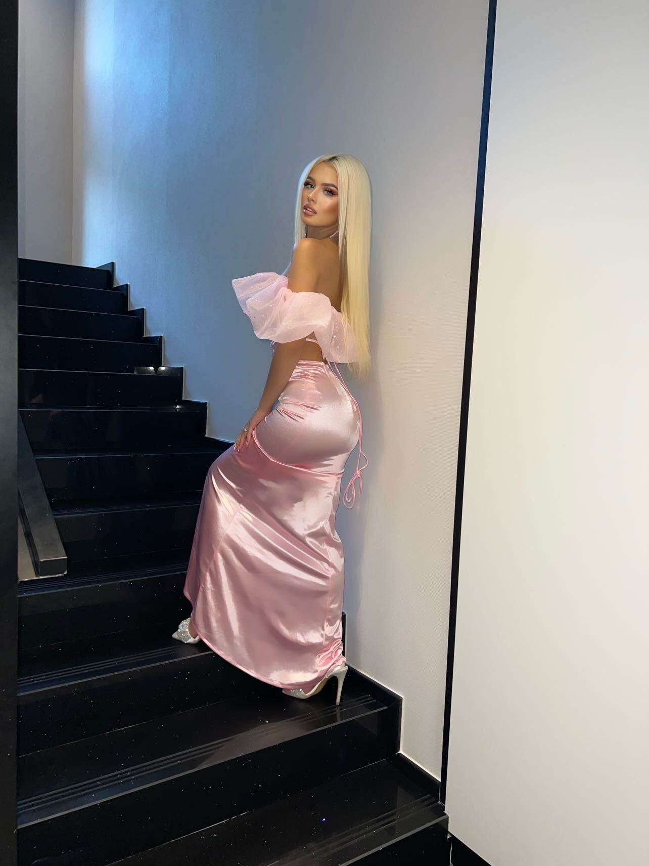 YARA PINK DRESS SET