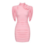 Carregar imagem no visualizador da galeria, IBOZE PINK MINI DRESS
