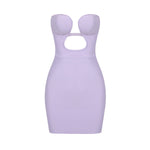 Charger l&#39;image dans la galerie, OMILA LIGHT PURPLE MINI DRESS
