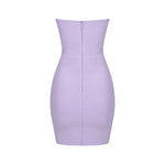 Charger l&#39;image dans la galerie, OMILA LIGHT PURPLE MINI DRESS
