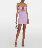 OMILA LIGHT PURPLE MINI DRESS