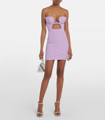 Charger l&#39;image dans la galerie, OMILA LIGHT PURPLE MINI DRESS
