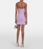 Charger l&#39;image dans la galerie, OMILA LIGHT PURPLE MINI DRESS
