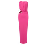 AVIVI ROSE RED LONG DRESS
